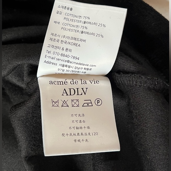 Acmé De La Vie Needlework Velour Long Sleeve - Picture 5 of 11